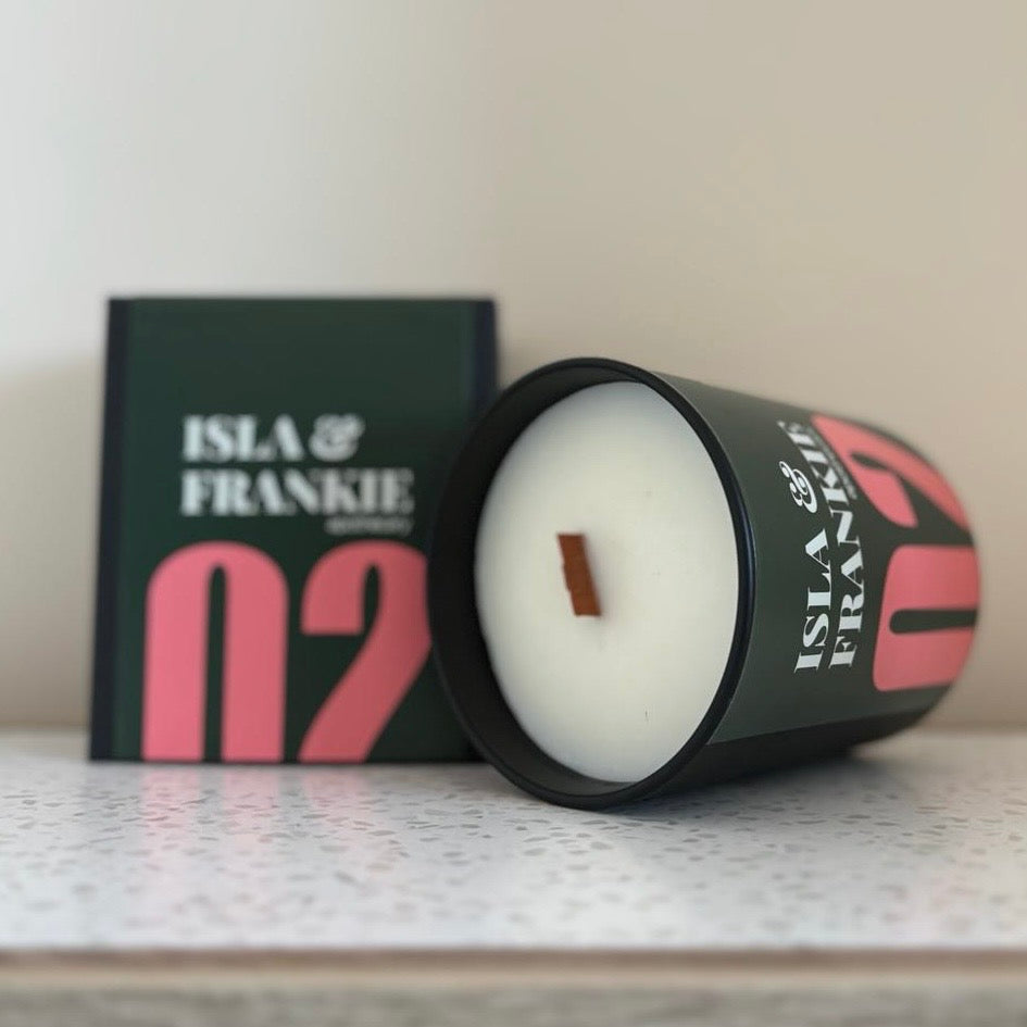 Peony & Blush Suede Candle