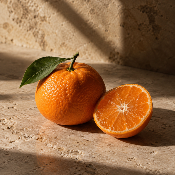 orange fragrance note still life